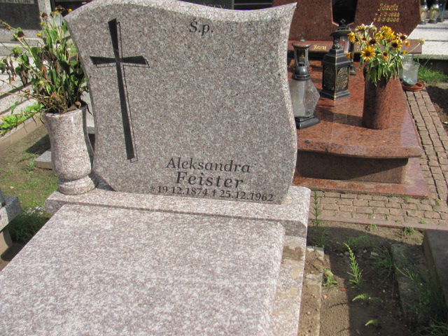 Aleksandra Feister 1874 Gdynia Orłowo - Grobonet - Wyszukiwarka osób pochowanych