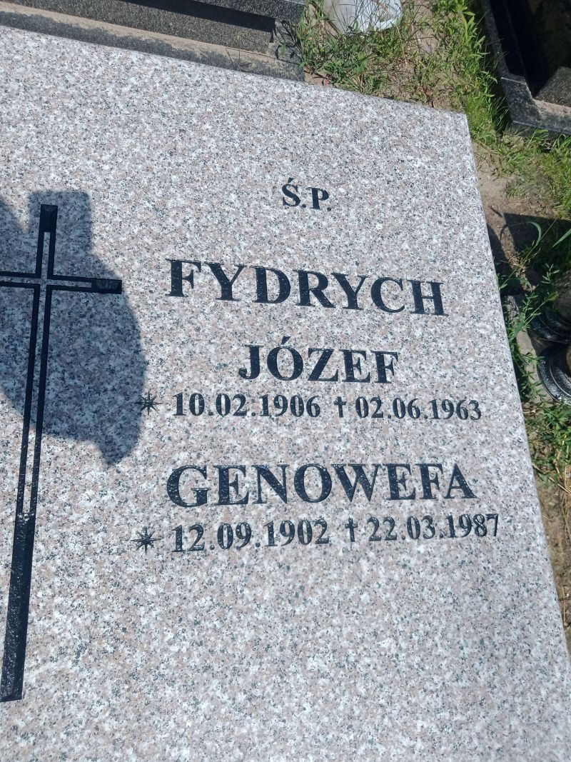 Józef Fydrych 1906 Gdynia Orłowo - Grobonet - Wyszukiwarka osób pochowanych