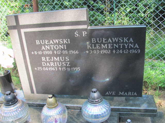 Klementyna Buławska 1902 Gdynia Orłowo - Grobonet - Wyszukiwarka osób pochowanych