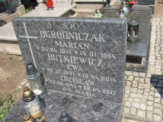 Marian Ogrodniczak 1910 Gdynia Orłowo - Grobonet - Wyszukiwarka osób pochowanych
