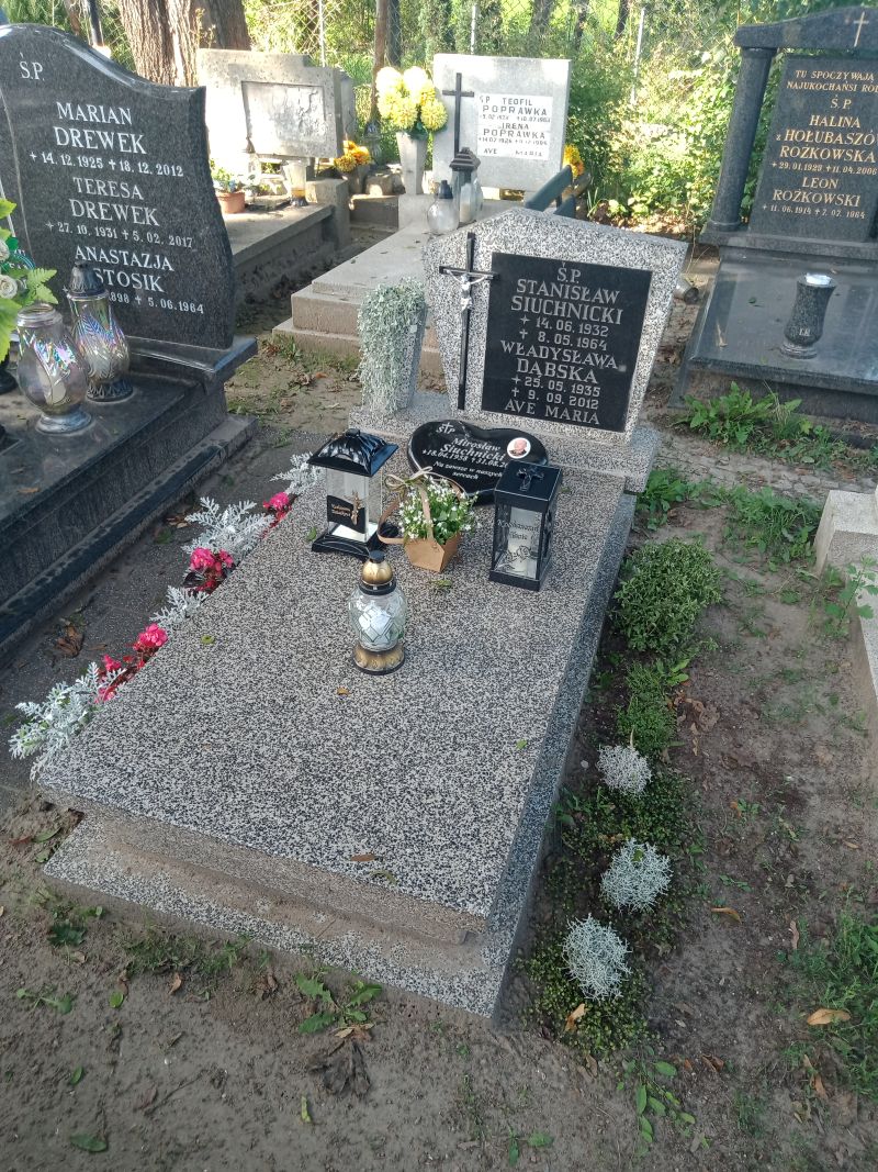 Grób Władysława Wiktoria Dąbska