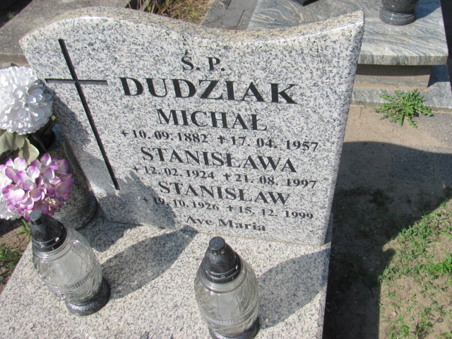 Stanisław Dudziak 1926 Gdynia Orłowo - Grobonet - Wyszukiwarka osób pochowanych