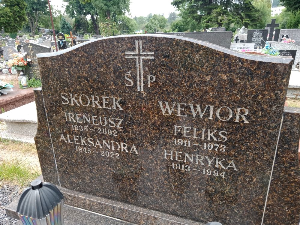 Henryka Wiewiór 1913 Gdynia Orłowo - Grobonet - Wyszukiwarka osób pochowanych