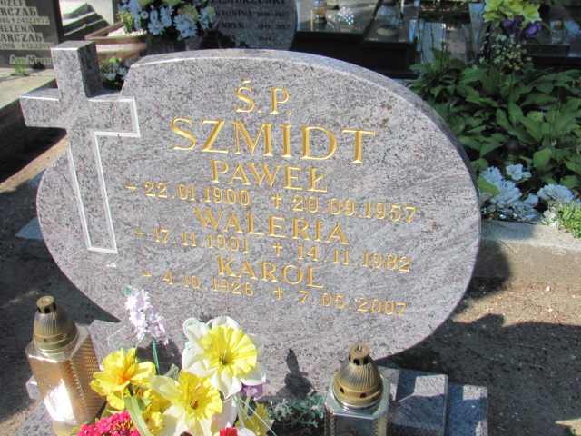 Paweł Szmidt 1900 Gdynia Orłowo - Grobonet - Wyszukiwarka osób pochowanych