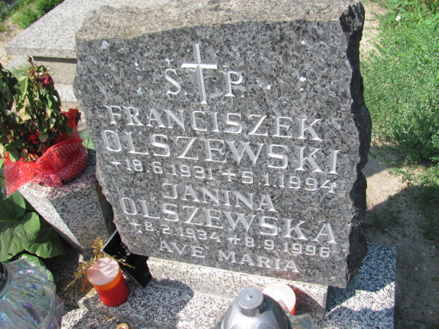 Franciszek Olszewski 1931 Gdynia Orłowo - Grobonet - Wyszukiwarka osób pochowanych