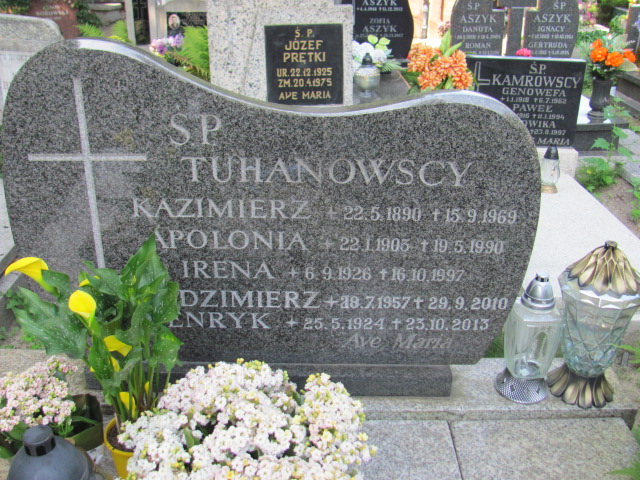 Irena Tuhanowska 1926 Gdynia Orłowo - Grobonet - Wyszukiwarka osób pochowanych