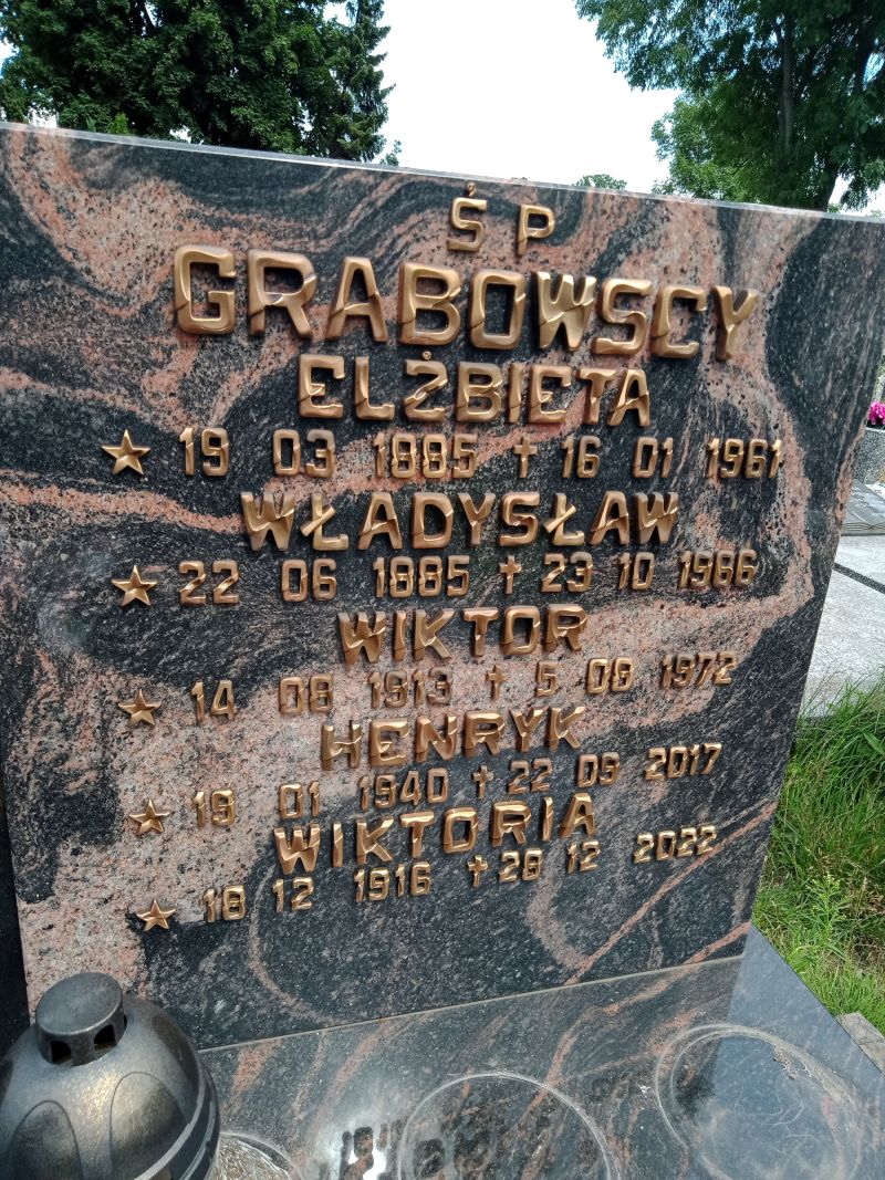 Wiktor Grabowski 1913 Gdynia Orłowo - Grobonet - Wyszukiwarka osób pochowanych