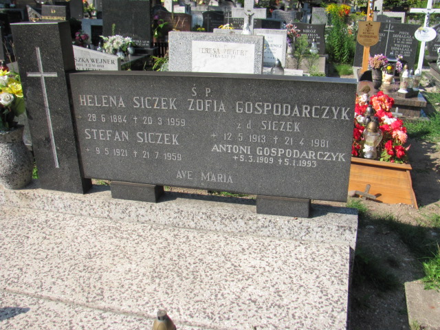 Antoni Gospodarczyk 1909 Gdynia Orłowo - Grobonet - Wyszukiwarka osób pochowanych